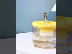 Bebedouro Inteligente para Animais de Estimação com Sensor e Monitoramento 24H, Material Livre de BPA e Tigela de Cerâmica