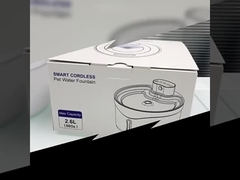 Controle de odor, recipiente cerâmico, máquina de beber para animais de estimação, silicone de qualidade alimentar, silencioso