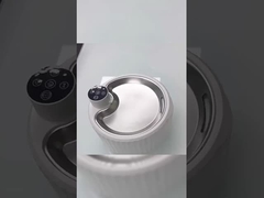 Stainless Steel Base Food Grade Silicone Pet Drinking Machine Whisper-Quiet (A máquina de beber para animais de estimação)