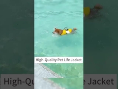 Colete de vida para animais de estimação padrão de trilha antiderrapante respirável e leve uso externo de animais de estimação impermeável