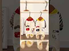 Colete de Inverno de Microfibra Holográfico Roupas respiráveis para gatos Proteção UV