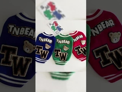 Colete de Inverno à prova de estática Roupas para gatos Ligas reflexivas Ecológico