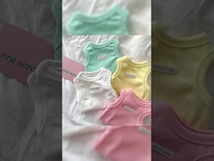 Roupas para gatos ajustáveis com tema de festival Anti-alergia Roupas de verão laváveis em máquina