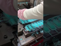 Biodegradável Fibra Desodorizante Silicone Escova de Dedo Manga Limpeza profunda