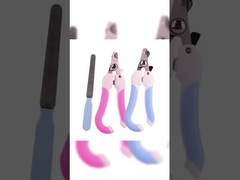 Trimmer de unhas de massagem de goma para animais de estimação rápido e seguro