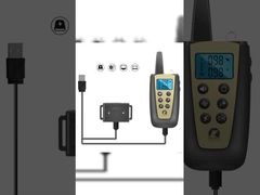 Parque de cães recarregável IA Treinamento adaptativo Colar de treinamento de cães impermeável
