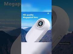 Capacidade grande Bateria fácil de limpar Câmera de animais de estimação IP67 HD Metal sem fio