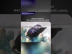 Cobertura global IP68 rastreador GPS à prova d'água Sem taxa mensal Monitoramento de saúde