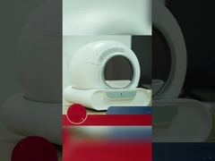 Controle de odor Caixa automática de lixo Resistência ao cabelo de animais de estimação Luz noturna Controle de aplicativo