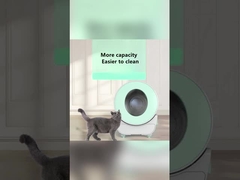 Caixa de lixo automática auto-limpeza à prova d'água Tecnologia livre de poeira Controle por voz