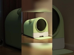 Lâmpada noturna à prova d'água Caixa automática de lixo Controle de odor Ecológico