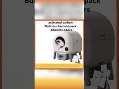 Caixa de lixo automática de grande capacidade com controlo de voz