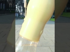 Pet out kettle, portable water cup, dog drinking fountain, feeding water food, outdoor walking dog d