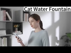 24H Monitoring Emergency Alarm Pet Drinking Machine Stainless Steel Base