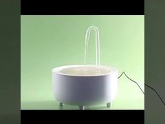 Watch: Non-Slip Base Stainless Steel Base Pet Water Fountain Ceramic Filter Showcase