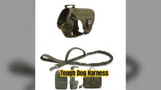 Tactical Dog Harness for Training & Hiking