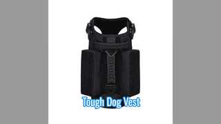 Tactical Dog Vest MOLLE Harness for Adventures